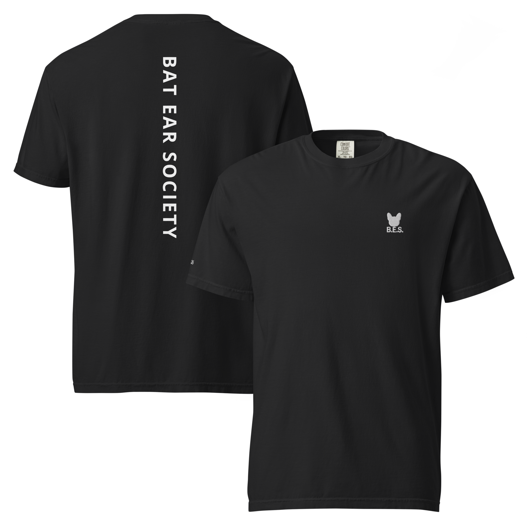 B.E.S. Signature Logo Tee mit Backprint