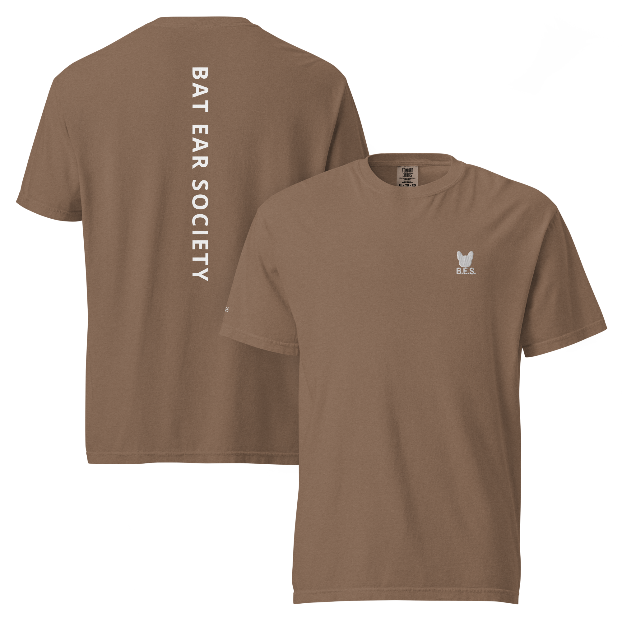 B.E.S. Signature Logo Tee mit Backprint