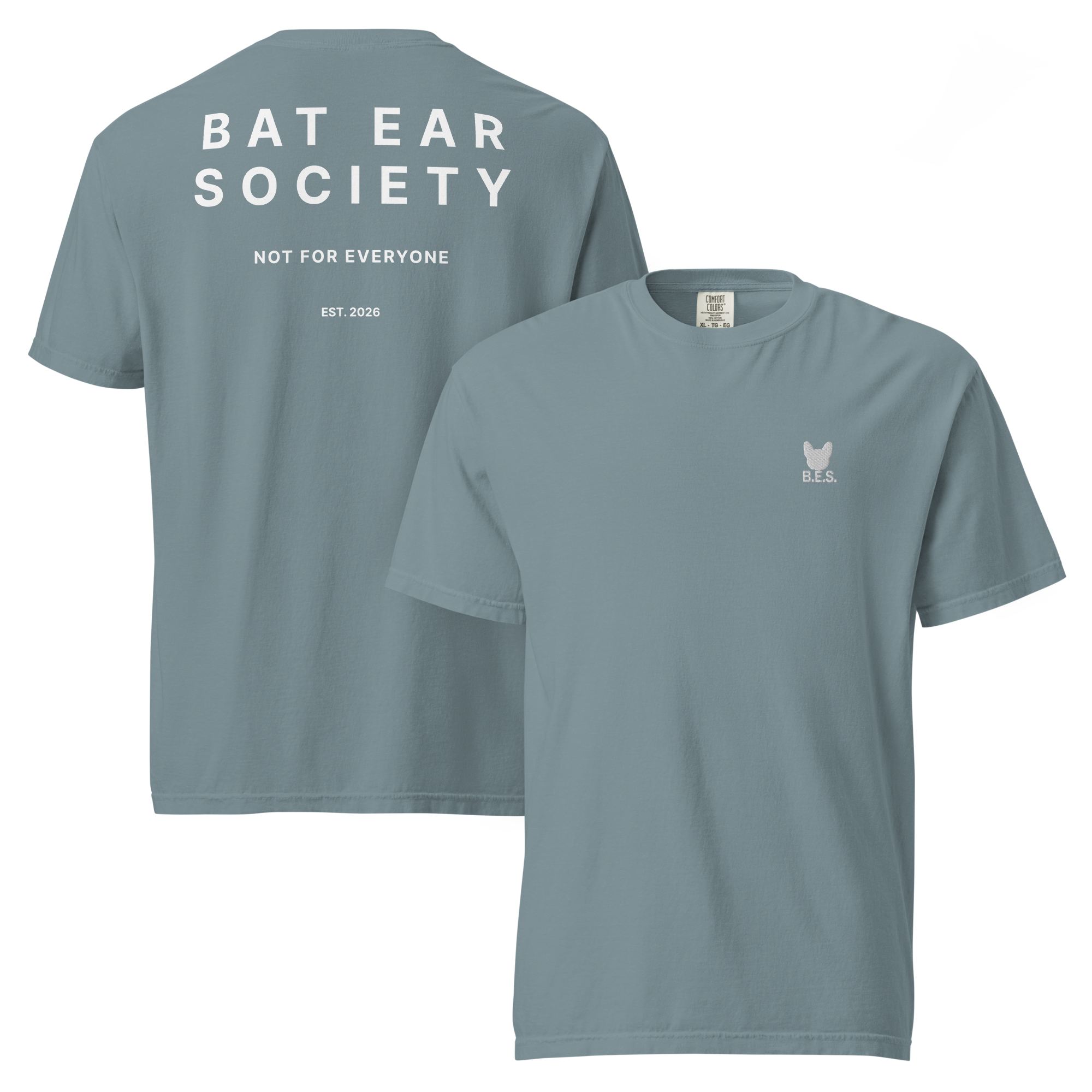 B.E.S. Signature Logo Tee mit Backprint
