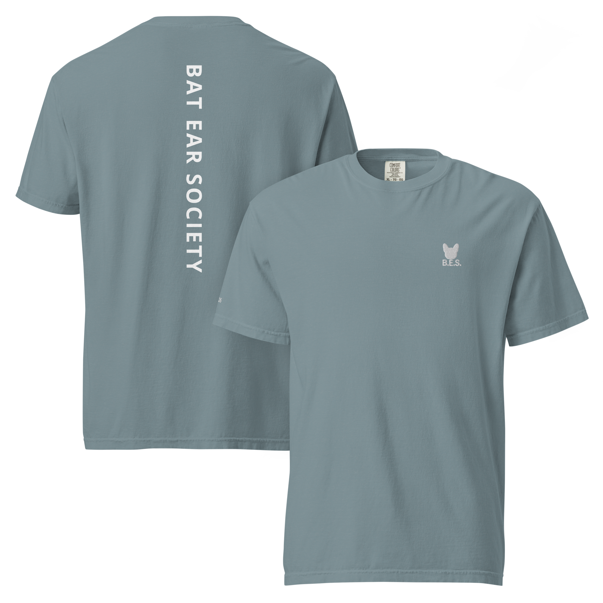 B.E.S. Signature Logo Tee mit Backprint