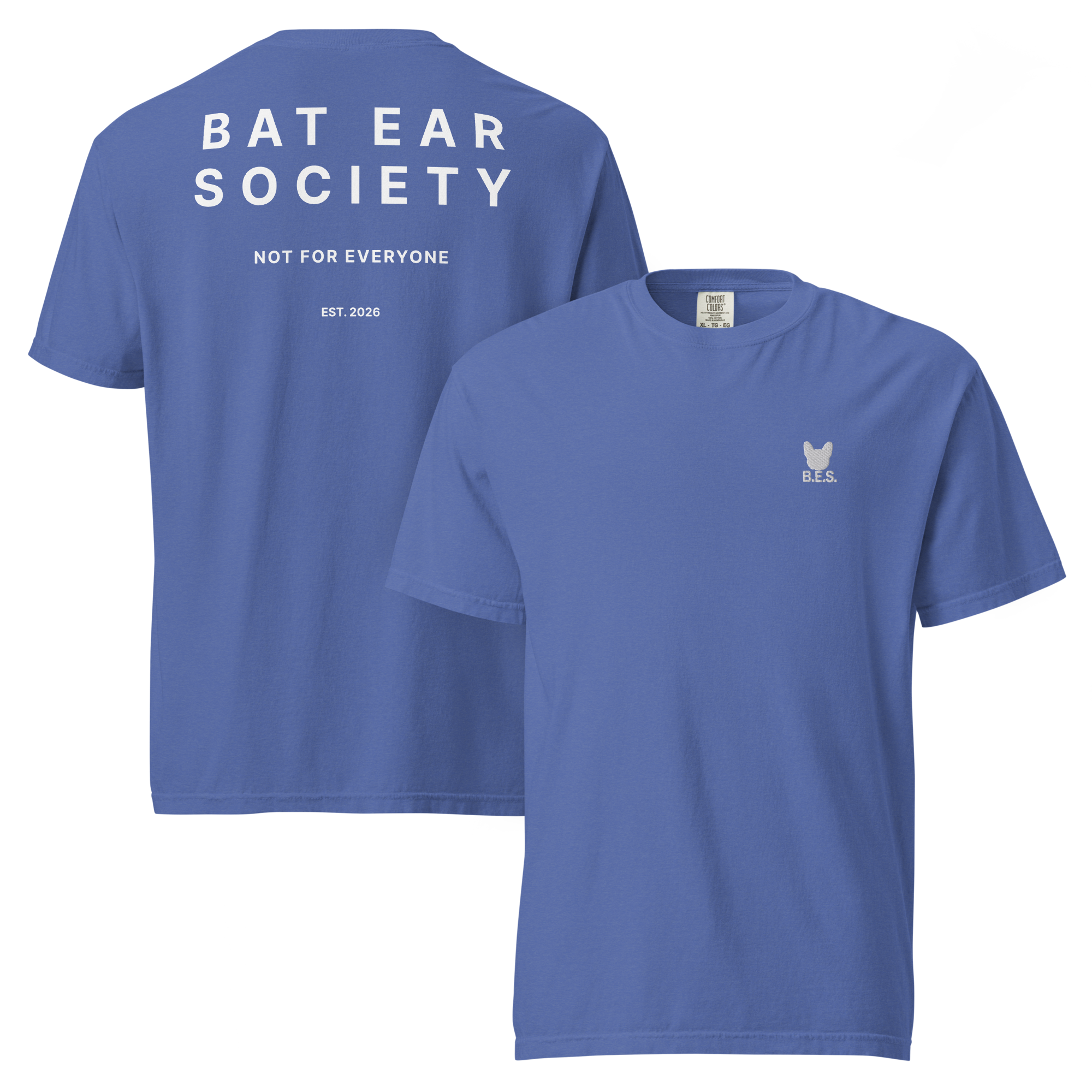 B.E.S. Signature Logo Tee mit Backprint