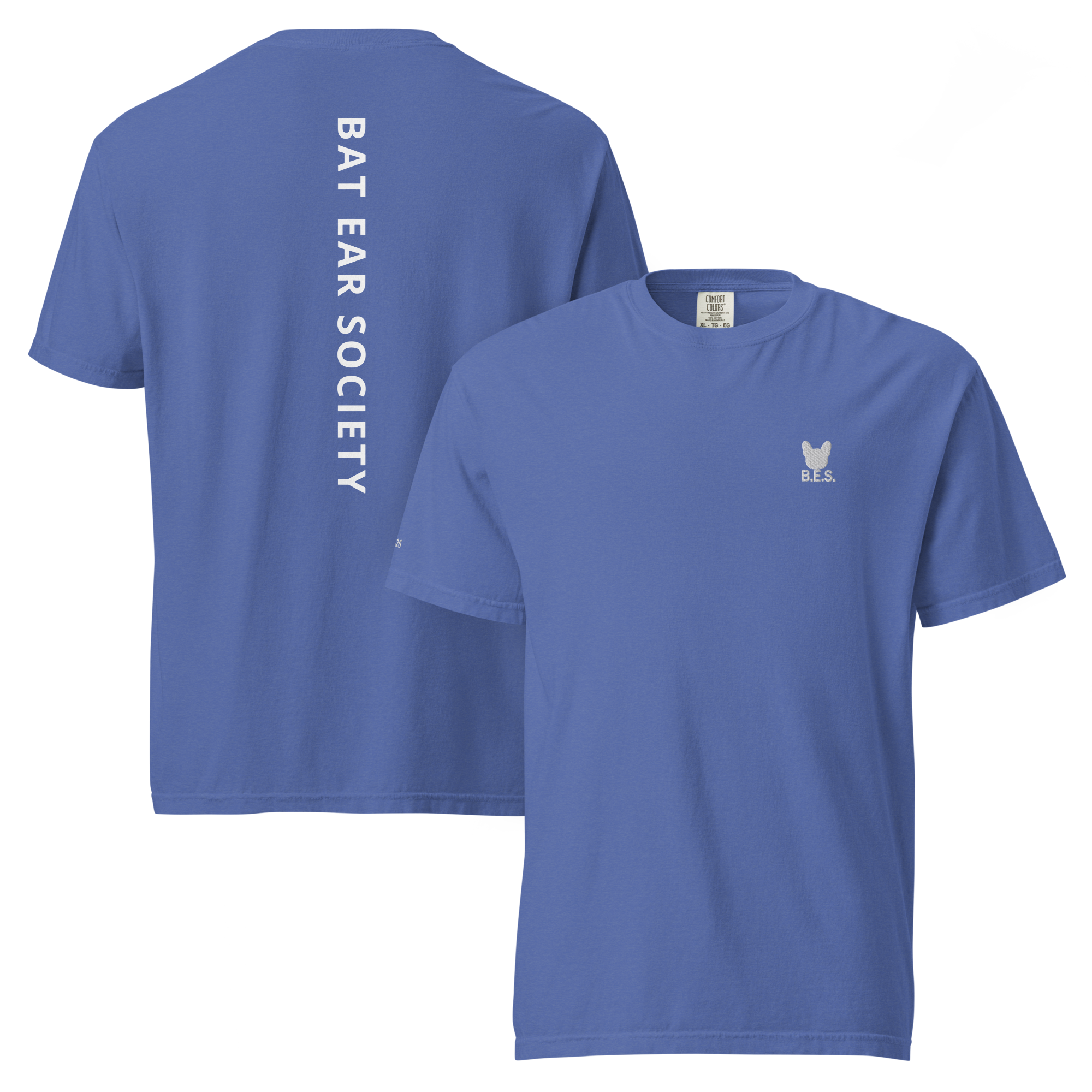 B.E.S. Signature Logo Tee mit Backprint