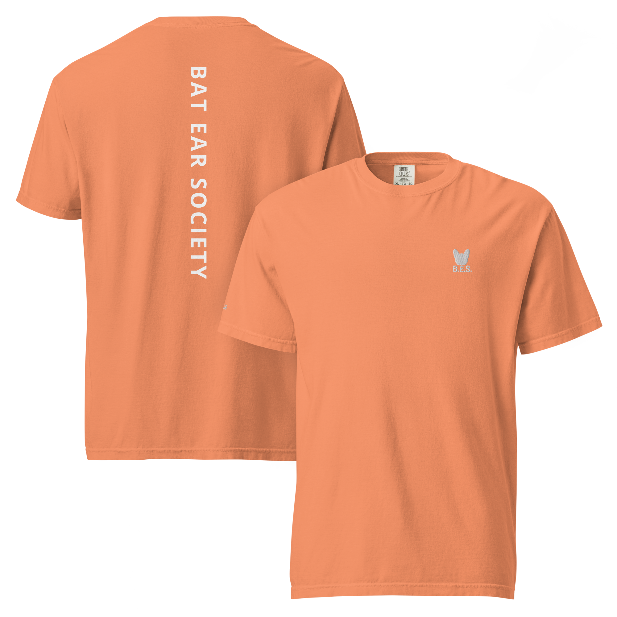 B.E.S. Signature Logo Tee mit Backprint